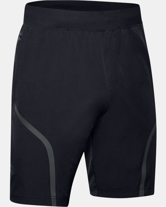 Herren UA Unstoppable Shorts, Black, pdpMainDesktop image number 4
